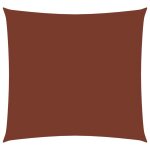 Vidaxl voile de parasol tissu oxford rectangulaire 2x2, 5 m terre cuite