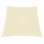 Vidaxl voile de parasol tissu oxford trapze 2 / 4x3 m crme