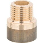 Viega - lot de 10 raccords rallonges robinet m�le / femelle 1 / 2'x1 / 2' l15 bronze - 651121