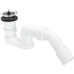 Siphon de douche - viega - 703233 - chrom� - 52 mm - installation facile