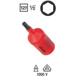 Vigor carr� femelle entra�nement 12, 5 = 1 / 2 pouce douille m�le vde pour profil � 6 pans int�rieurs ...