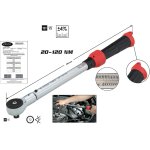 Vigor cl dynamomtrique - carr massif 12, 5 mm (1 / 2 pouce) - longueur totale: 445 mm - nm min. - ...