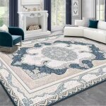 Vikmemorial - tapis de salon de style persan, nordique, vintage, vent, sable, polymères de table basse, ... Vikmemorial - tapis de salon de style persan, nordique, vintage, vent, sable, polymères de table basse, ...