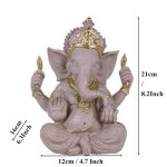 Vilead grs indien ganesha lphant dieu statue religieux hindou fengshui bouddha sculpture boutique ...