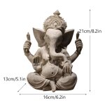 Vilead grs indien ganesha lphant dieu statue religieux hindou fengshui bouddha sculpture boutique ...