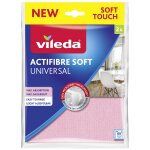 Vileda 4023103240810 chiffon de nettoyage microfibre, polyuréthane gris, rose 2 pièce(s) Vileda 4023103240810 chiffon de nettoyage microfibre, polyuréthane gris, rose 2 pièce(s)