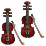 Violon miniature en bois 2 pièces mini modèle de violon Violon miniature en bois 2 pièces mini modèle de violon