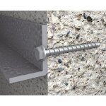 Vis � b�ton - 10x75 mm - t�te hexagonale - 100 pi�ces - r - lx rawl