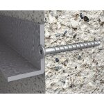 Vis � b�ton r - lx t�te frais� 6, 3x75 mm acier zingu� bo�te de 100 pi�ces