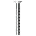 Vis � b�ton - t�te frais�e - 8x60 mm - 50 pi�ces - fbs ii - ultracut fischer