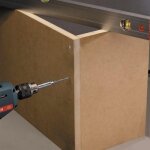 Vis  bois agglomr - anti - fendage - 4, 5x50 mm - 200 pices - spax m spax