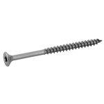 Vis � bois agglom�r� - t�te frais�e - torx - inox a4 - 4x50 / 30 - b200 acton