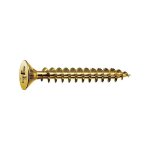 Vis  bois - filetage total pz1 - 3x30 mm - 1000 pices - yellox spax