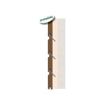 Vis � bois inox - pour bardage bois - 4x70 - 100 pi�ces - spax fa�ade spax