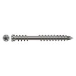 Vis  bois pour terrasse tte cylindrique filetage de fixation t - star plus t25 inox a2 (360 pcs) - ...
