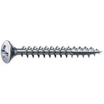 Vis � bois - t�te frais�e bomb�e - pz - rev�tement wirox - 4x30 mm spax