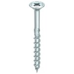 Vis heco - topix - plus inox - Ø5x40mm - t�te ronde - filetage total variable - pz2 - boite de 200 - ...