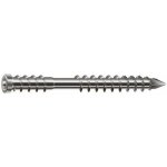 Vis inox a4 pour terrasse bois - double filet - 6 x 60 mm - 100 pièces spax Vis inox a4 pour terrasse bois - double filet - 6 x 60 mm - 100 pièces spax