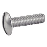 Vis m�taux po�lier - t�te ronde fendue - inox a2 - 8x20 mm - 100 pi�ces acton