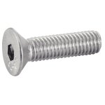 Vis � m�taux t�te frais�e - inox a2 - 8x80mm - boite 50 - din7991 acton