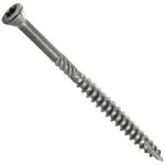 Vis terrasse - inox a2 5 x 50 mm - lot de 200