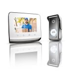 Visiophone v350 - ecran 7 pouces - vision nocturne - cam�ra grand angle - m�moire d'images - pour contr�ler ...