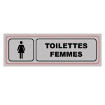 Viso plaque de signalisation toilettes femmes 3321360009920 signaletique pro bar cafe restaurant commerce ...