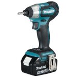 Visseuse  chocs 140nm sur accu lxt 18v 1 / 4 hex + 2x bl1850 + 1x dc18rc + makpac - dtd155rtj