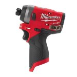 Visseuse � chocs compacte hex 12v 1 / 4 fuel 147 nm milwaukee - sans batterie - 4933479876