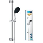 Vitalio start 110, ensemble de douche avec douchette ronde 2 jets, barre 60cm, flexible 1, 75m, economie ...