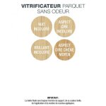 Vitrificateur pour parquet - aspect cire ch�ne moyen 2, 5 litres mauler