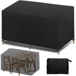 Vivibel housse salon de jardin, housse table jardin rectangulaire housse de protection imperm�able pour ...