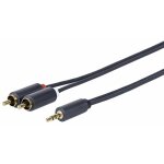 Vivolink - promjrca7 7m 3. 5mm 2 x rca black audio cable - c�bles audio (3. 5mm, male, 2 x rca, male, ...