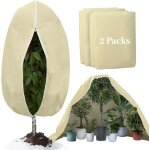 Voile hivernage plante exterieur, lot de 2 housse d'hivernage pour plantes en pot, 120 x 180cm contre ... Voile hivernage plante exterieur, lot de 2 housse d'hivernage pour plantes en pot, 120 x 180cm contre ...
