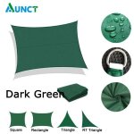 Voile d'ombrage impermable pour jardin, pare - soleil de piscine, gazbo de camping, abri de voiture ...