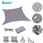 Voile d'ombrage impermable pour jardin, pare - soleil de piscine, gazbo de camping, abri de voiture ...