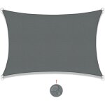 Voile d'ombrage rectangulaire 2. 5x3. 5m imperméable toile ombrage uv protection pour patio jardin, terrasse, ... Voile d'ombrage rectangulaire 2. 5x3. 5m imperméable toile ombrage uv protection pour patio jardin, terrasse, ...