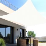 Voile d'ombrage rectangulaire 2x3m impermable toile ombrage uv protection pour patio jardin, terrasse, ...