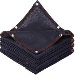 Voile d'ombrage rectangulaire pour terrasse, avec ?illets, pour pergola, fleurs, pelouse, maison pour ...