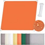 Voile d'ombrage rectangulaire, toile ombrage imperméable, voiles d'ombrage pour patio, résistant aux ... Voile d'ombrage rectangulaire, toile ombrage imperméable, voiles d'ombrage pour patio, résistant aux ...