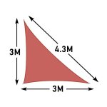 Voile d'ombrage solaire imperméable rouge rouille, toutes tailles, carré, rectangle, terrasse de jardin, ... Voile d'ombrage solaire imperméable rouge rouille, toutes tailles, carré, rectangle, terrasse de jardin, ...