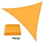 Voile d'ombrage solaire triangle multi - taille, imperméable, pour jardin extérieur, fête, protection ... Voile d'ombrage solaire triangle multi - taille, imperméable, pour jardin extérieur, fête, protection ...