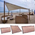 Voile d'ombrage en tissu, ¿illets pour couverture de pergola, canop�e de balcon, voile d'ombrage pour ...