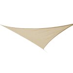 Voile d'ombrage triangulaire 3, 60 x 3, 60 x 3, 60 m - austral - sable Voile d'ombrage triangulaire 3, 60 x 3, 60 x 3, 60 m - austral - sable
