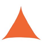 Voile d'ombrage triangulaire 3 * 3 * 3 m�tres jardin piscine cour ext�rieure tissu oxford imperm�able ...