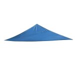 Voile d'ombrage triangulaire etanche pour jardin, patio, auvents d'ext�rieur, auvent de piscine, tente ...