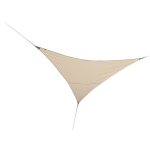 Voile d'ombrage triangulaire serenity 3, 60 x 3, 60 x 3, 60 m - sable - jardiline