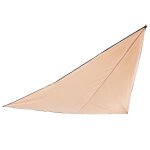 Voile d'ombrage triangulaire rsistant aux ultraviolets, respirant et impermable, pour terrasses, piscines, ...