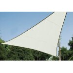 Voile solaire triangulaire - 5 x 5 x 5m, couleur: crme