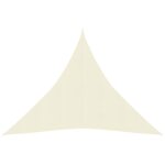 Voile toile d'ombrage parasol 160 g / m 3 x 3 x 3 m pehd crème helloshop26 02 0009081 Voile toile d'ombrage parasol 160 g / m 3 x 3 x 3 m pehd crème helloshop26 02 0009081